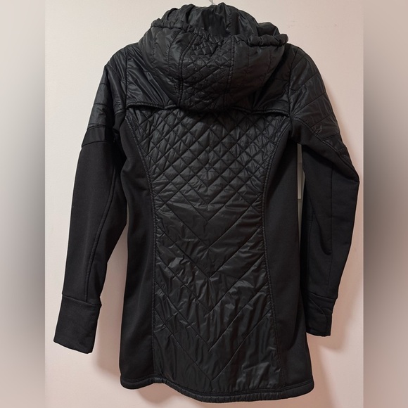 ATHLETA Women's Rock Springs CYA Jacket Quilted Puffer Black Size XS - Picture 4 of 14